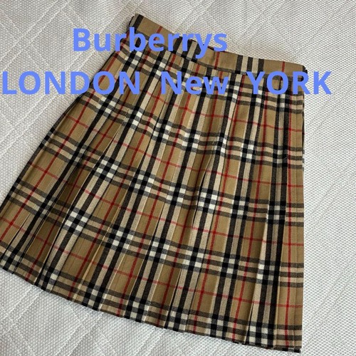Burberrys nova plaid pleated - burberrys,