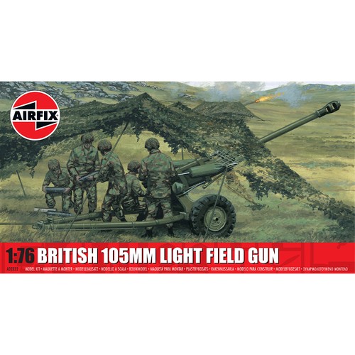 Airfix a02332 british 105mm - british,