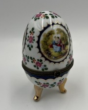 Vintage Limoges Egg Shaped