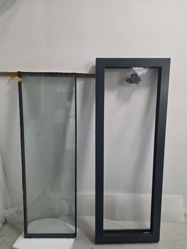 Fixed triple glazed grey - fixed,