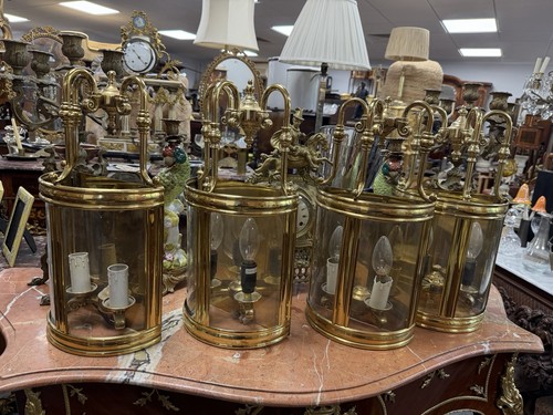 Set solid brass curved - solid,