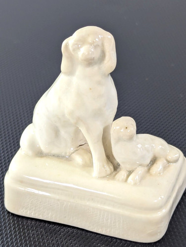 Vintage setter dog with - vintage,