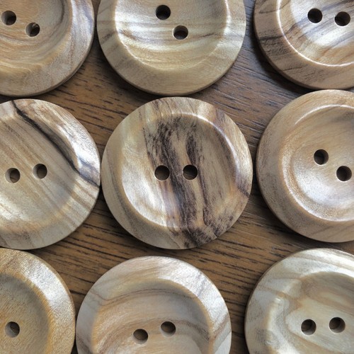 Buttons olive wood - buttons, button