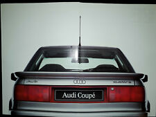 Audi Coupe Brochure c.1988 -
