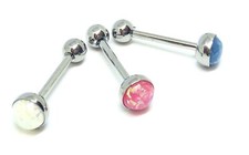 Glitter Opal Tongue Bar