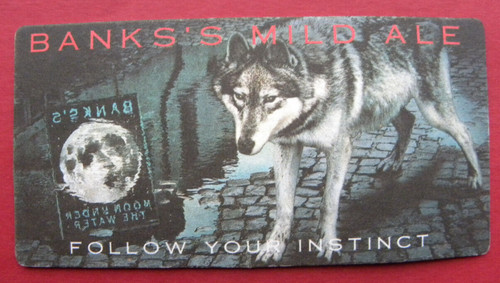 Banks beer mat - banks,