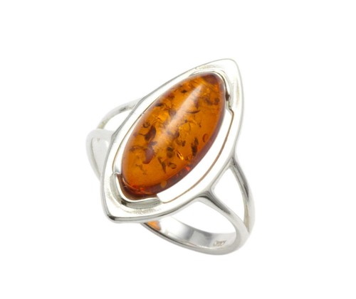 Natural baltic amber sterling - natural,