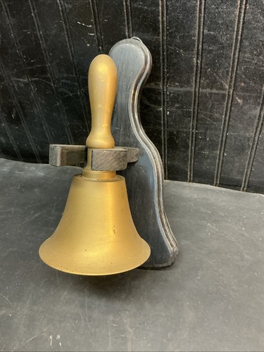 Solid brass ship bell - 10",