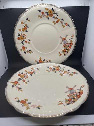 Two breakfast plates art - breakfast,