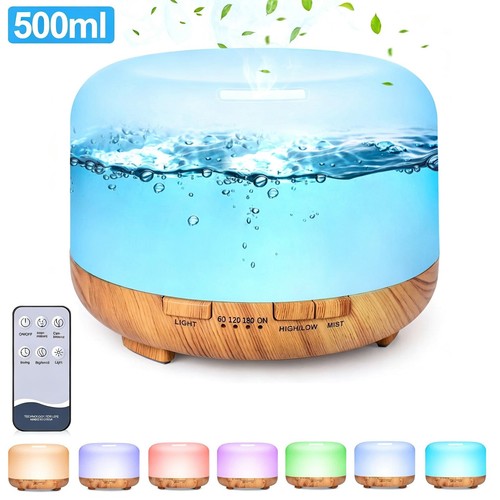Led essential oil diffuser - oil,