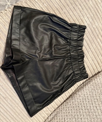 Women black faux - black, leather
