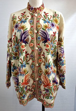 Vtg Kashmiri Embroidered