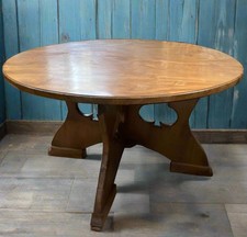 Large vintage solid wood card - wood,