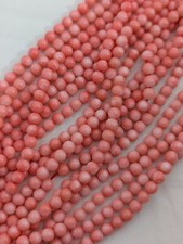 Coral Beads, Natural, Pink