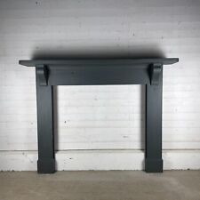 Simple Reclaimed Victorian Painted Pine Fire Surround