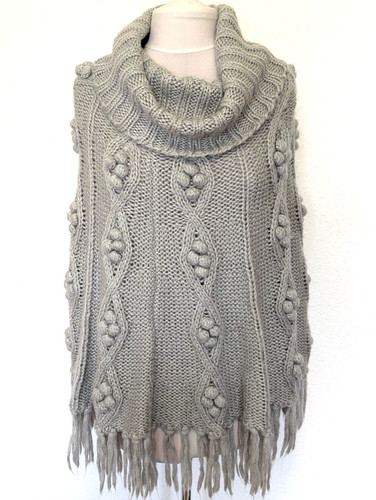 Papaya weekend grey poncho - papaya,