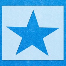 Star Shape Stencil: Mylar