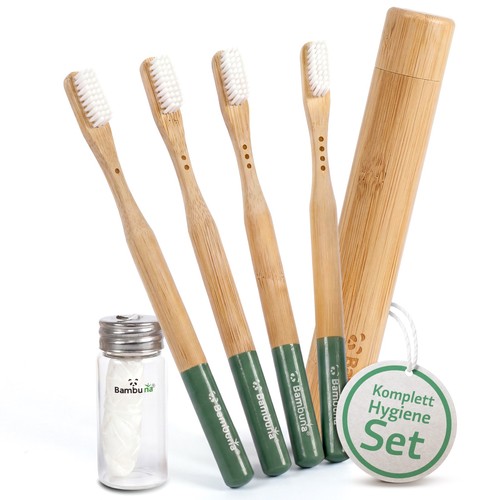 Bambuna bamboo toothbrushes - bambuna,