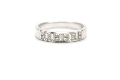 18ct white gold - white,