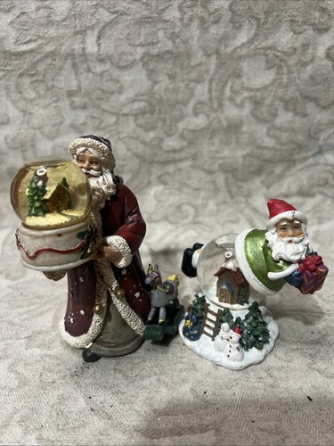 Pair small santa - of,