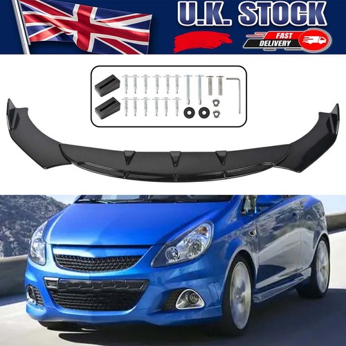 Glossy front bumper - chin, lip