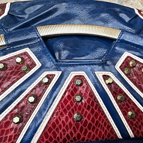River island blue red white - river,