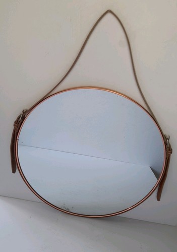 Circular wall mirror - wall,