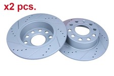 X2 PCS REAR BRAKE DISC ROTOS