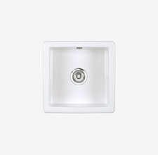Shaws of Darwen White Ceramic 460 Undermount Sink - New 