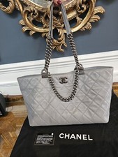  Chanel Chain Tote Leather Bag, authentic Dustbag Perfect For Christmas Present