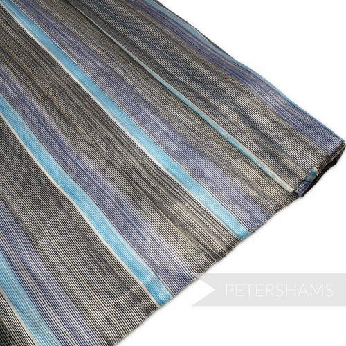 Fine striped silk - abaca, fabric
