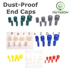 COVER CAPS ROD BAR SCREWS BOLTS TUBES VINYL RUBBER PLASTIC THREAD END CAP UK