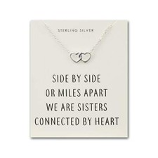 Sterling Silver Sister Heart