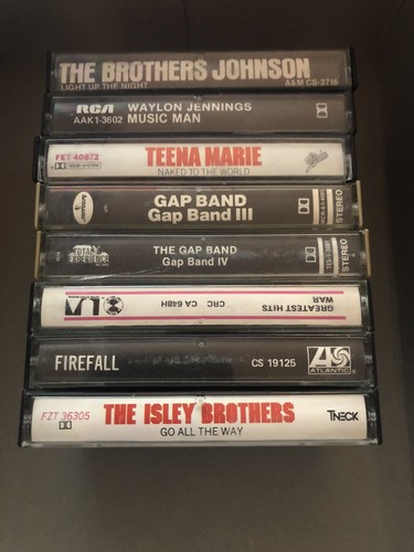 Vintage cassette tapes lot - cassette,