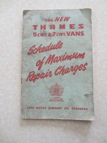 1956 ford thames 7 cwt - 1956, &