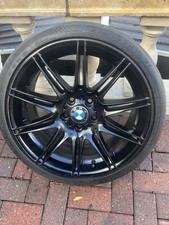 ? Genuine BMW 19" MV4 8J Front Alloy Wheel With A 6mm Continental Tyre