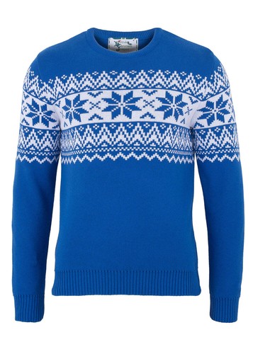 The nordic fairisle blue - fairisle, mens