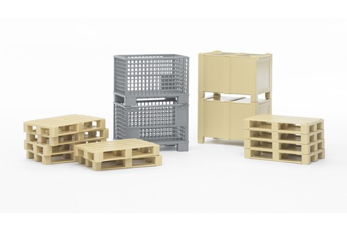 Bruder logistics set 2x - set, w/