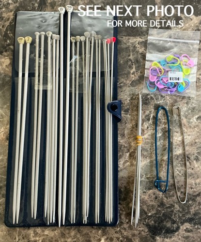 Vintage knitting needle - knitting, case