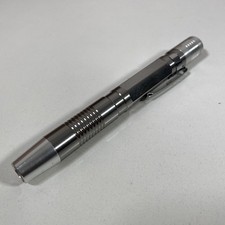 Skywolfeye TLY-B8 LED Flashlight Clip Light Penlight Pocket Portable Torch Lamp