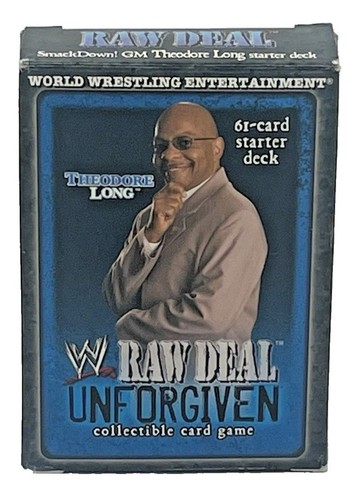Wwe raw deal unforgiven - raw,
