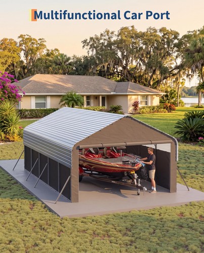 12x25 metal carport - 12x25,