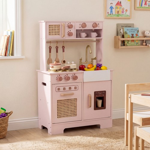 Play kitchen for kids wooden - play,