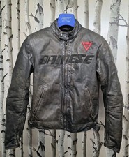 Dainese Leather Pelle Jacket - EU48 CLASSIC RETRO CAFE RACER ESTIVIO