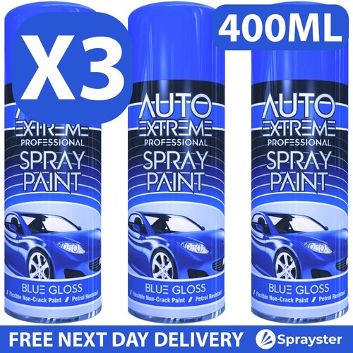 Blue gloss aerosol - gloss,