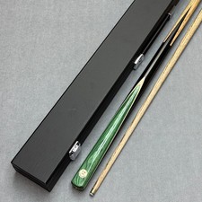 Taylor Made Two Piece Cue And Case Set Hand Finished In The UK – Green