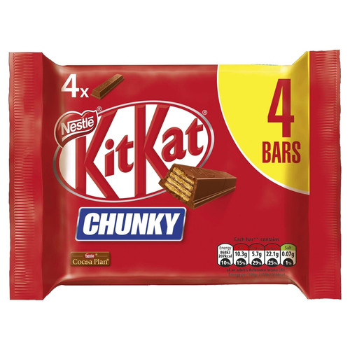 Kitkat chunky milk chocolate - kitkat,