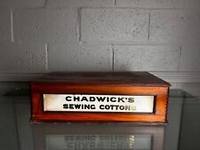 Edwardian Antique Chadwicks's Sewing Cottons box