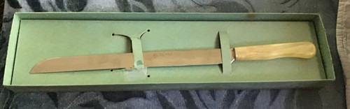 Vtg inch bride knife - 15, bride's