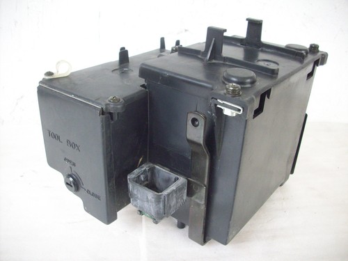 Battery box with tool